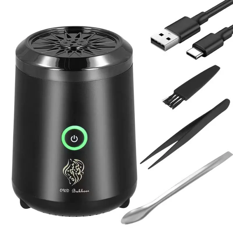 USB Electric Agarwood Burner – Portable Oud Diffuser for Travel &amp; Daily Use